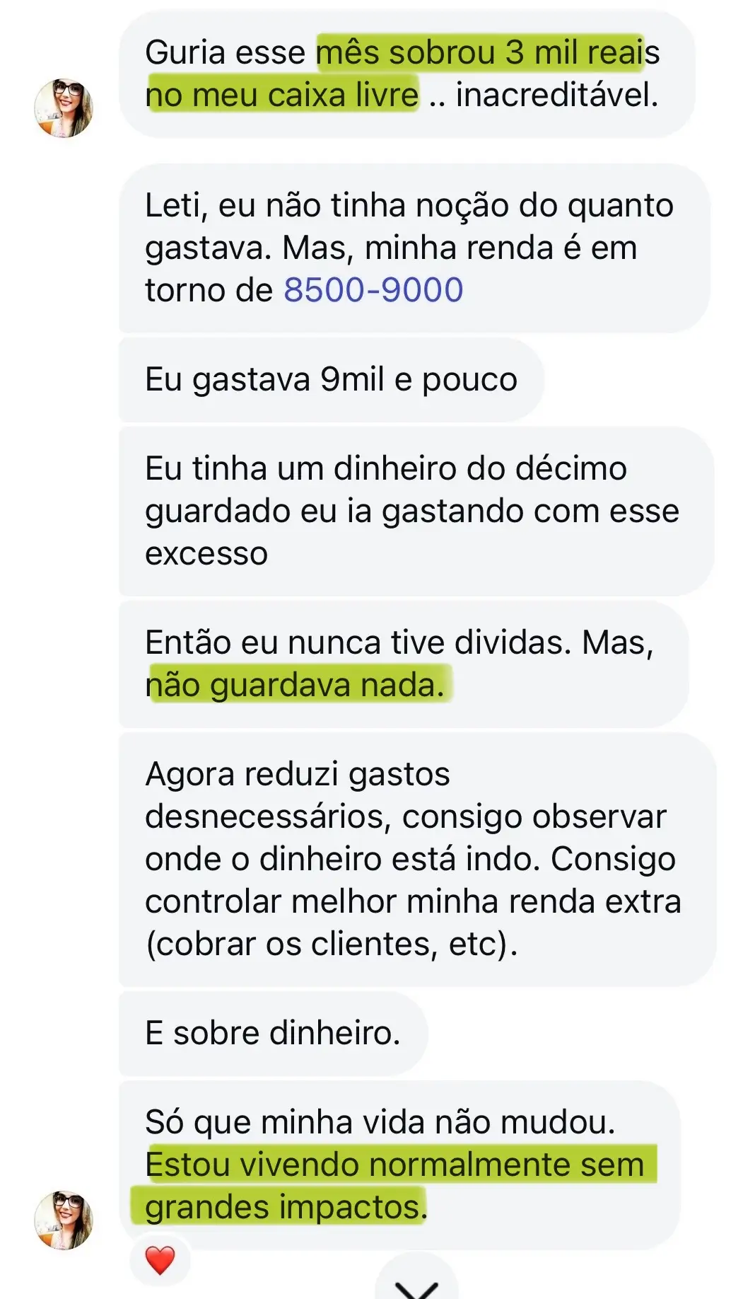 Depoimento Eloisa